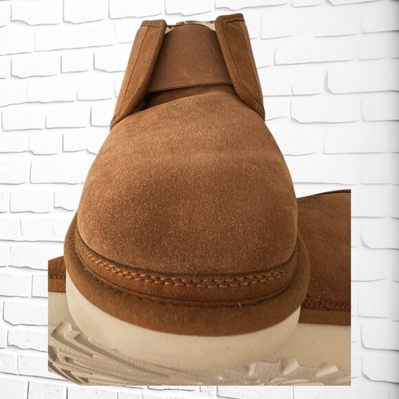 MENS UGG SHEEPSKIN BOOTIE SIZE 13 NWOT - Picture 10 of 12